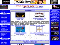 Poker Forum Website