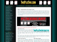 TwoPlusTwo.com Website TwoPlusTwo.com Website