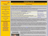 law us com focus usa gambling laws online since 2003 number of pages