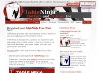 TableNinja.com Website