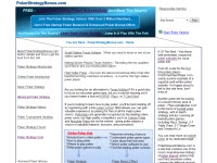 PokerStrategyBonus.com Website PokerStrategyBonus.com Website